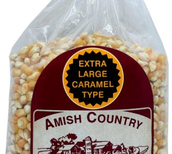 Amish Country Popcorn | 2 lb Bag | Extra Large Caramel Type Popcorn Kernels | Old Fashioned, Non-GMO and Gluten Free (Extra Large Caramel – 2 lb Bag)