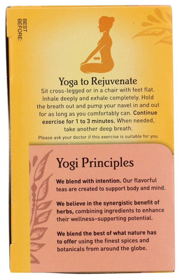 Yogi Tea, Peach DeTox, 16 Count - Image 6