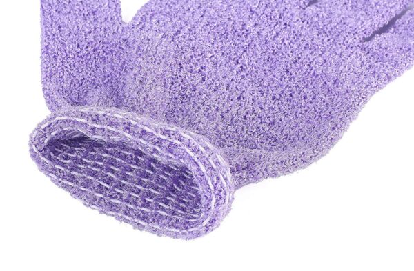8 Pairs Double Sided Exfoliating Gloves Body Scrubber Scrubbing Glove Bath Mitts Scrubs for Shower, Body Spa Massage Dead Skin Cell Remover Mooerca - Image 5