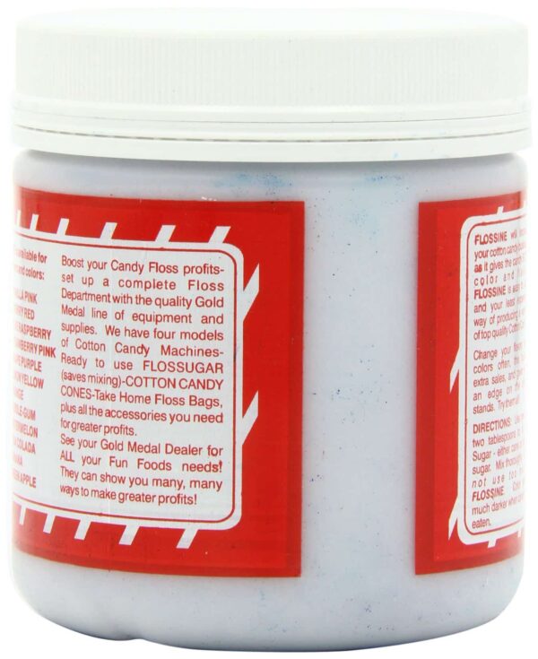 Gold Medal Flossine Can, Blue Raspberry - Image 4