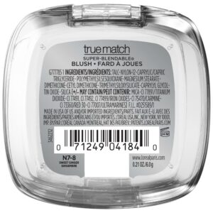 L'Oreal Paris True Match Super-Blendable Powder Blush, Sweet Ginger, 0.21 Oz (Packaging May Vary) - Image 2