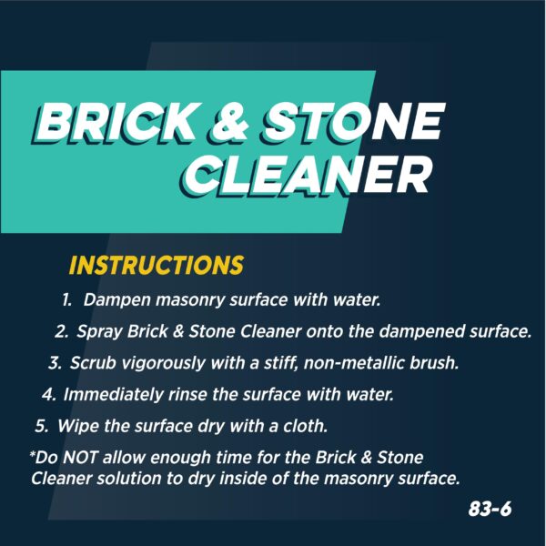 Rutland Products Brick & Stone Cleaner, Fireplace Cleaning Solution, 16 Fl Oz - Image 4