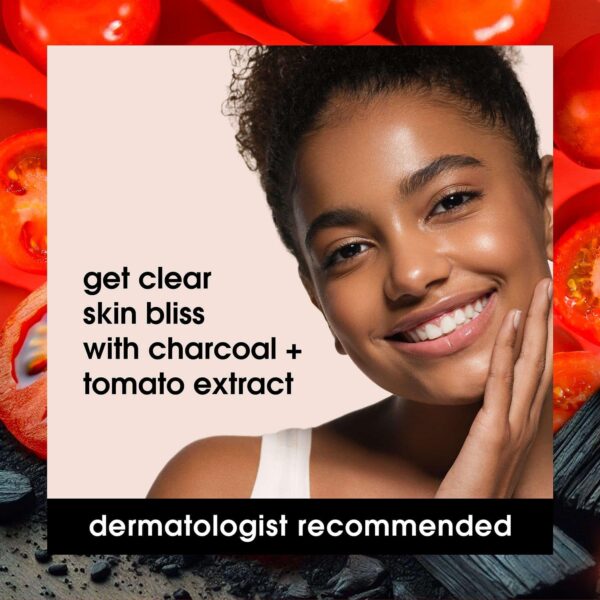 Yes To Tomatoes Clear Skin Activated Charcoal Bar Soap 7 oz (Pack of 6) - Image 6