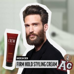 American Crew Men's Hair Styling Cream, Like Hair Gel with Firm Hold with Low Shine, 3.3 Fl Oz - Image 5