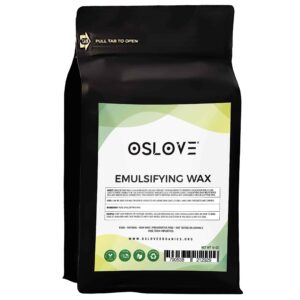 Oslove Organics Emulsifying Wax NF- Pure Vegetable Base For Lotions, Leave in conditioners, soap making and cremes | 1LB - Image 3