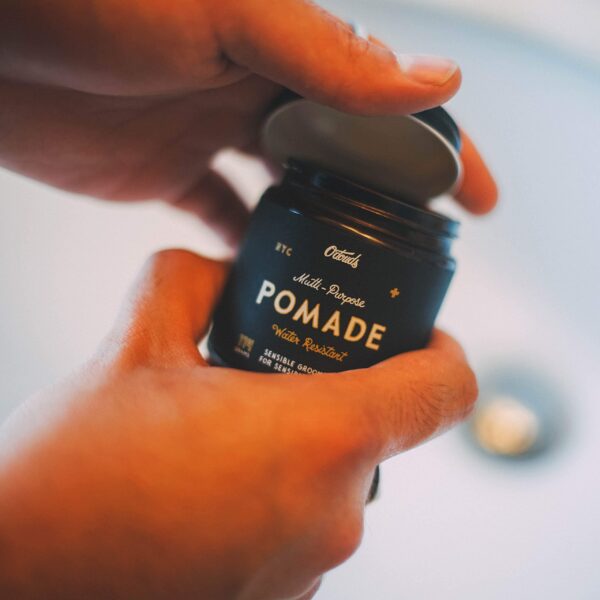 O'Douds Multi-Purpose Pomade - Water-Resistant Styling Pomade for Men - Natural, Plant-Based Ingredients - Firm hold with Medium to High Shine - Cedar - Image 6