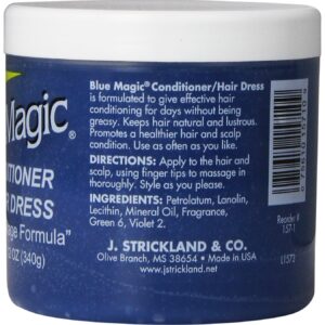 Blue Magic Conditioner Hair Dress, The Original, 12-Ounce Jar - Image 2