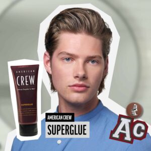 American Crew Men's Hair Gel, Extreme Hold & Shine, 3.3 Fl Oz - Image 5