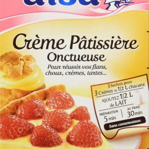 Alsa Creme Patissiere Mix - French Pastry Cream Mix - 3 Sachets - Image 1