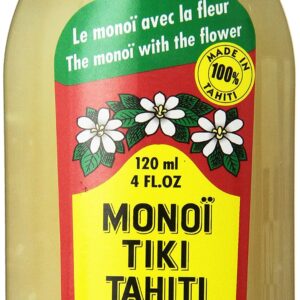 Monoi Tiki Tahiti Tiare Coconut Oil 4 Fluid Ounce - Image 1