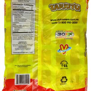 Vero Mexican Candy Tarrito Fruit Flavored Lollipops - 40Piece - Image 2