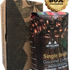 Two Volcanoes Coffee - Gourmet Guatemala Whole Bean Medium Roast Single-Origin Coffee. 1 lb - Image 2