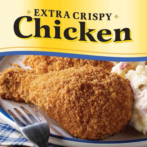 Oven Fry Seasoned Coating Mix, Extra Crispy Chicken, 4.2-Ounce Boxes (Pack of 10) - Image 2