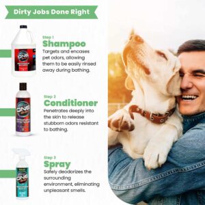 Best Shot ONE SHOT Deodorizing Conditioner, Hydrating and Moisturizing Conditioner for Dogs, Cats, Horses, and Livestock, Removes Stubborn Odors, 16 O - Image 3