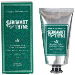 Pre de Provence Shea Butter Enriched Men's After Shave Balm, 2.5 Ounce - Bergamot & Thyme (Packaging may vary) - Image 1