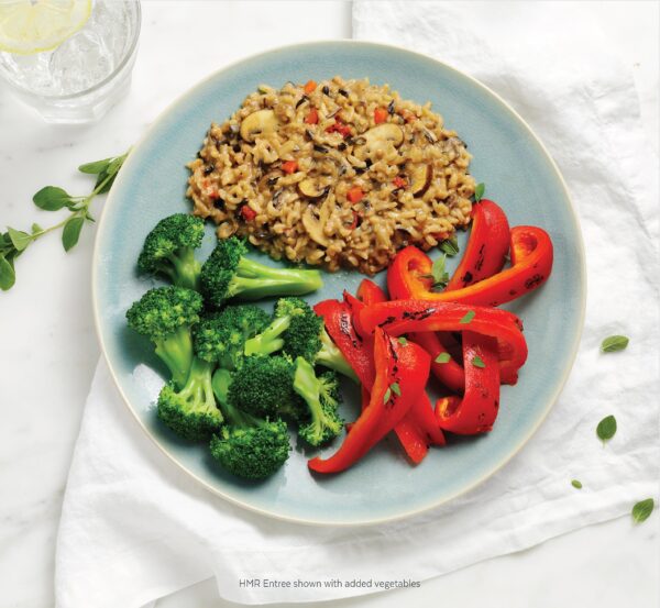 HMR Mushroom Risotto Entr?e | Pre-packaged Lunch or Dinner to Support Weight Loss | Ready to Eat | Vegetarian | 12g of Protein | Low Calorie Food | 8o - Image 4