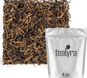 Tealyra – Yunnan Golden Special – Black Loose Leaf Tea – Best Chinese Black Tea – Perfect Morning Tea – 110g (4-ounce)
