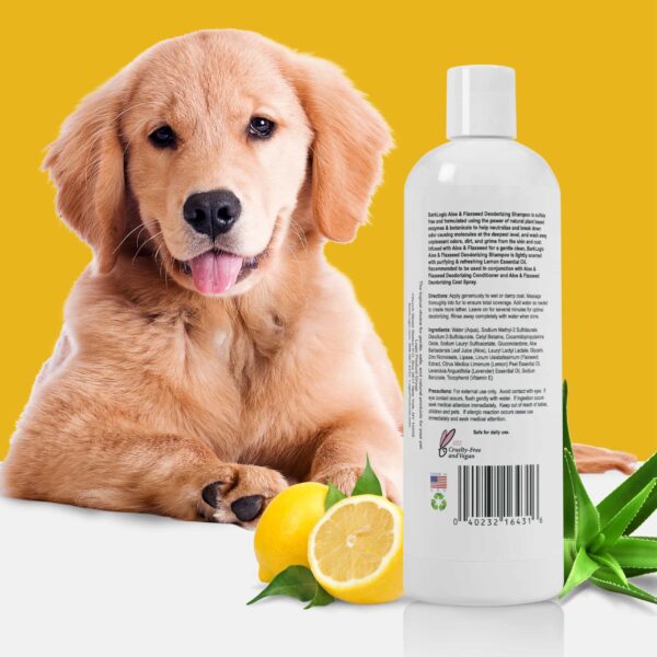 BarkLogic Deodorizing Lemon Dog Shampoo - Sulfate Free, No Phthalates, No Parabens, No PEG's, Made with Naturally Derived Ingredients - Image 2