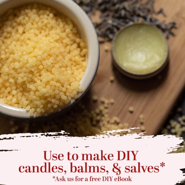 Better Shea Butter Organic Beeswax Pellets | Use it to make Candles, Food Wraps, Furniture Polish, Lip Balms | Food Grade, 100% Pure, Yellow Beeswax P - Image 6