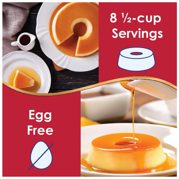 Royal Bilingual Flan Dessert Mix, Family Size, Fat Free 3.81 Ounce (Pack of 12) - Image 5