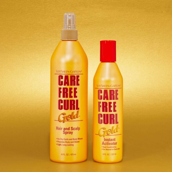 Softsheen-Carson Care Free Curl Gold Hair and Scalp Spray, 16 Fl oz - Image 4
