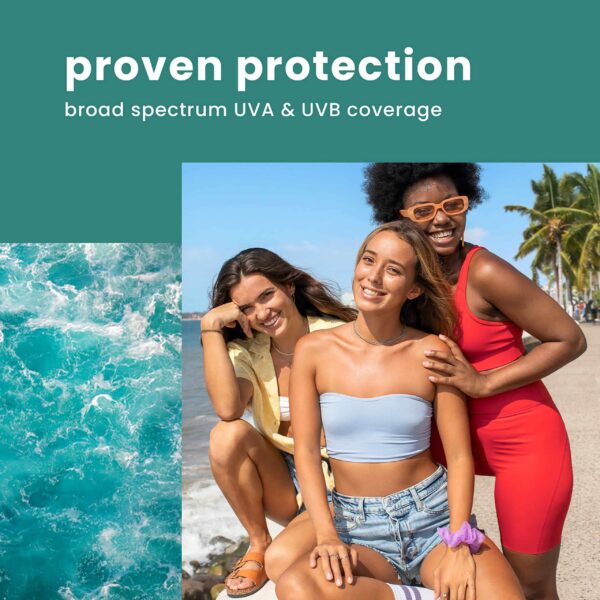Hawaiian Tropic Skin Defense Sunscreen Lotion SPF 30, 6oz | SPF 30 Sunscreen Lotion with Green Tea Extract, Sunscreen Body Lotion, Oxybenzone Free Sun - Image 5
