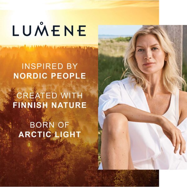 Lumene Nordic-C Glow Reveal Facial Moisturizer - Antioxidant-Rich Vitamin C Face Cream - Hydrating Hyaluronic Acid Moisturizer with Vitamin B3 + B5 to - Image 4