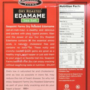 Sea Point Farms Edamame Dry Rstd Sea Salt 100 Cal 8-0.79 OZ Snack Packs.Net Wt.6.35 OZ. (180g) - Image 4