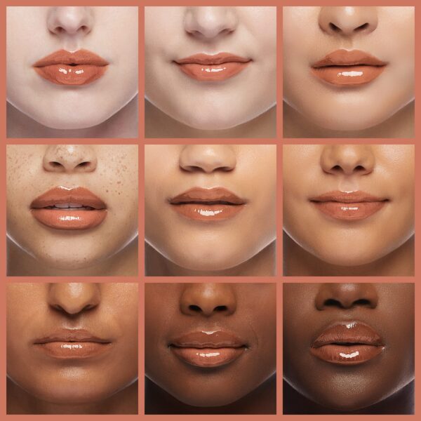 Palladio Lip Gloss, Non-Sticky Lip Gloss, Contains Vitamin E and Aloe, Offers Intense Color and Moisturization, Minimizes Lip Wrinkles, Softens Lips w - Image 4