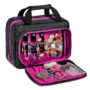 Large Travel Hanging Toiletry Bag For Women With Jewelry Organizer - Folding Bathroom Toiletry Cosmetic Organizer - XL Hanging Travel Bag For Full Siz
