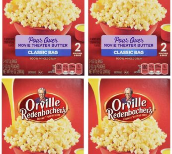 Orville Redenbacher, Pour Over Movie Theater Butter Popcorn, 9.9oz Box (Pack …