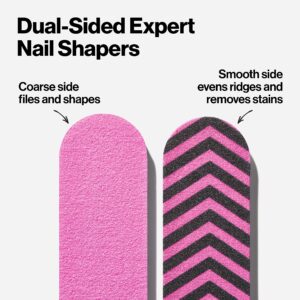 Revlon x Barbie Expert Nail Shapers, Quickly Shape and Smooth Normal to Hard Nails - Image 3