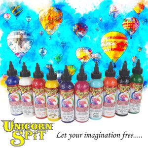 Unicorn SPiT 5770010 Gel Stain and Glaze, Midnight's Blackness 4.0 FL OZ Bottle, 4 - Image 5