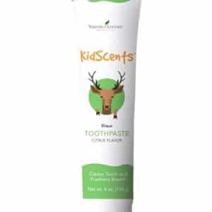 KidScents Slique Toothpaste by Young Living - 4 oz Tube - Gentle Dental Care for Kids - Premium Essential Oils - Citrus-mint Flavor - Fights Plaque Removes Buildup and Stains - Fluoride and SLS Free - Image 3