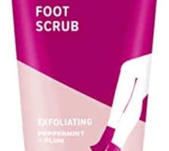 Freeman Bare Foot Exfoliating foot scrub Peppermint and Plum 5.3 oz