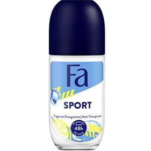 Fa Deodorant 1.7 Ounce Roll-On Sport (50ml) (3 Pack) - Image 2