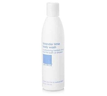 LATHER Lavender Lime Body Wash – Hydrating Body Wash for All Skin Types – Shower Gel Gently Cleanses & Refreshes without Drying Skin – 8 Fl Oz Bottle