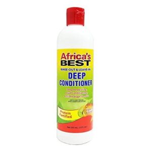 Africa's Best Rinse Out and Leave in Deep Conditioner, 12 Ounce (CH110612) - Image 3