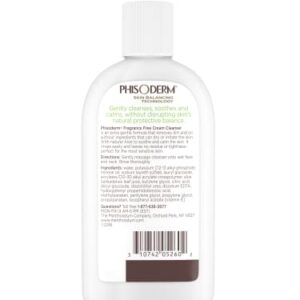 Phisoderm Fragrance Free Cream Cleanser For Sensitive Skin 6 oz (Pack of 4) - Image 2