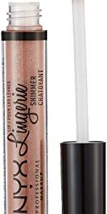 NYX PROFESSIONAL MAKEUP Lip Lingerie Shimmer, Lip Gloss - Butter, Toffee Nude - Image 1