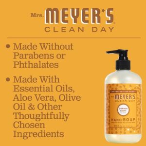 MRS. MEYER'S CLEAN DAY Liquid Hand Soap Hand Wash Formula Orange Clove Scent, 12.5 oz Bottle (Pack of 1) - Image 5