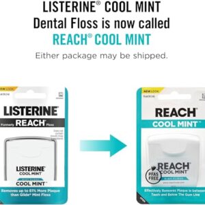 Listerine Dental Floss, Cool Mint, 6 Count - Image 4