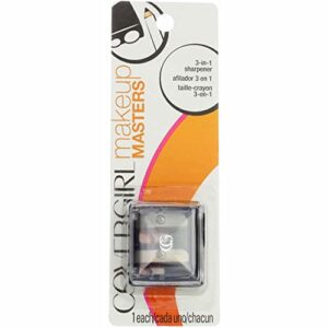 COVERGIRL Makeup Masters 3-in-1 Pencil Sharpener, 1 Count (packaging may vary) - Image 4