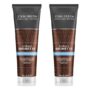John Frieda Brilliant Brunette Multi-Tone Revealing Color Protecting Conditioner, for maintaining Color Treated Hair, Anti-Fade Conditioner, 8.45 Oz (Pack of 2), with Sweet Almond Oil & Crushed Pearls