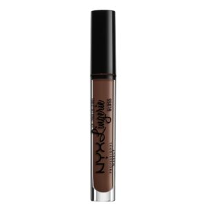 NYX PROFESSIONAL MAKEUP Lip Lingerie Gloss - Maison (Milk Chocolate Brown) - Image 7