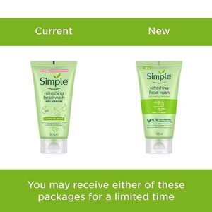 Simple Refreshing Facial Wash Gel, 5 Ounce - Image 5