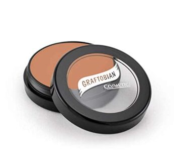 Graftobian HD Glamour Cr?me Foundation 1/2oz, Weightless Full Coverage Makeup, 65 Inclusive Shades, For All Skin Types, Natural or Full-Glam Looks, For Professionals and Beginners, Bisque