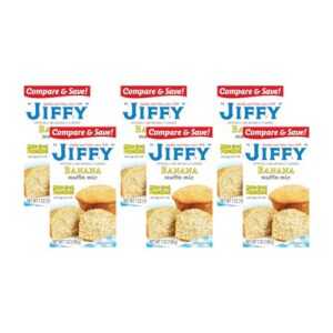 Jiffy, Banana Muffin Mix, 7oz Box (Pack of 6) - Image 1