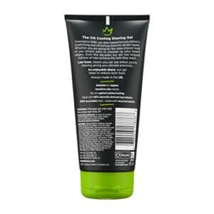 King of Shaves Cooling Aloe Vera Low Foam Shaving Gel for Men 175ml - Image 2