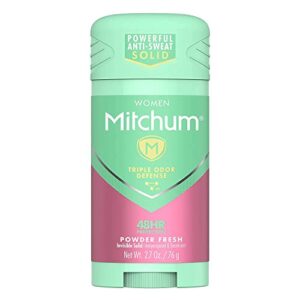 Mitchum Women Advanced Anti-Perspirant & Deodorant Invisible Solid Powder Fresh - 2.7 oz, Pack of 5 - Image 7